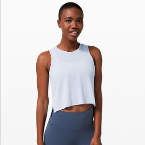 Lululemon Crop Train To Be Tank Size Small